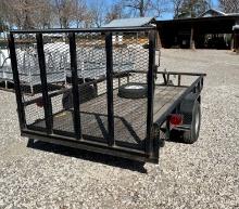 McGee 12'x6' Utility Trailer with tailgate ramp