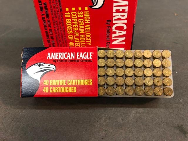 1,500 rounds of Federal 22 LR