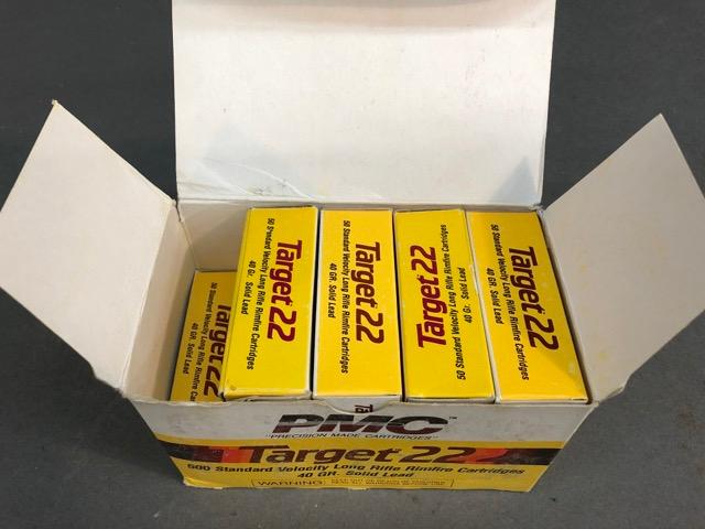 1,450 rounds of 22 LR