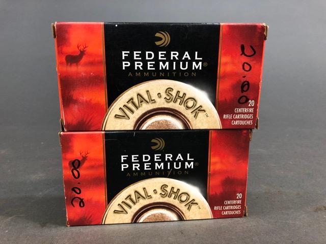 2 boxes Federal Premium .270 Weatherby Magnum