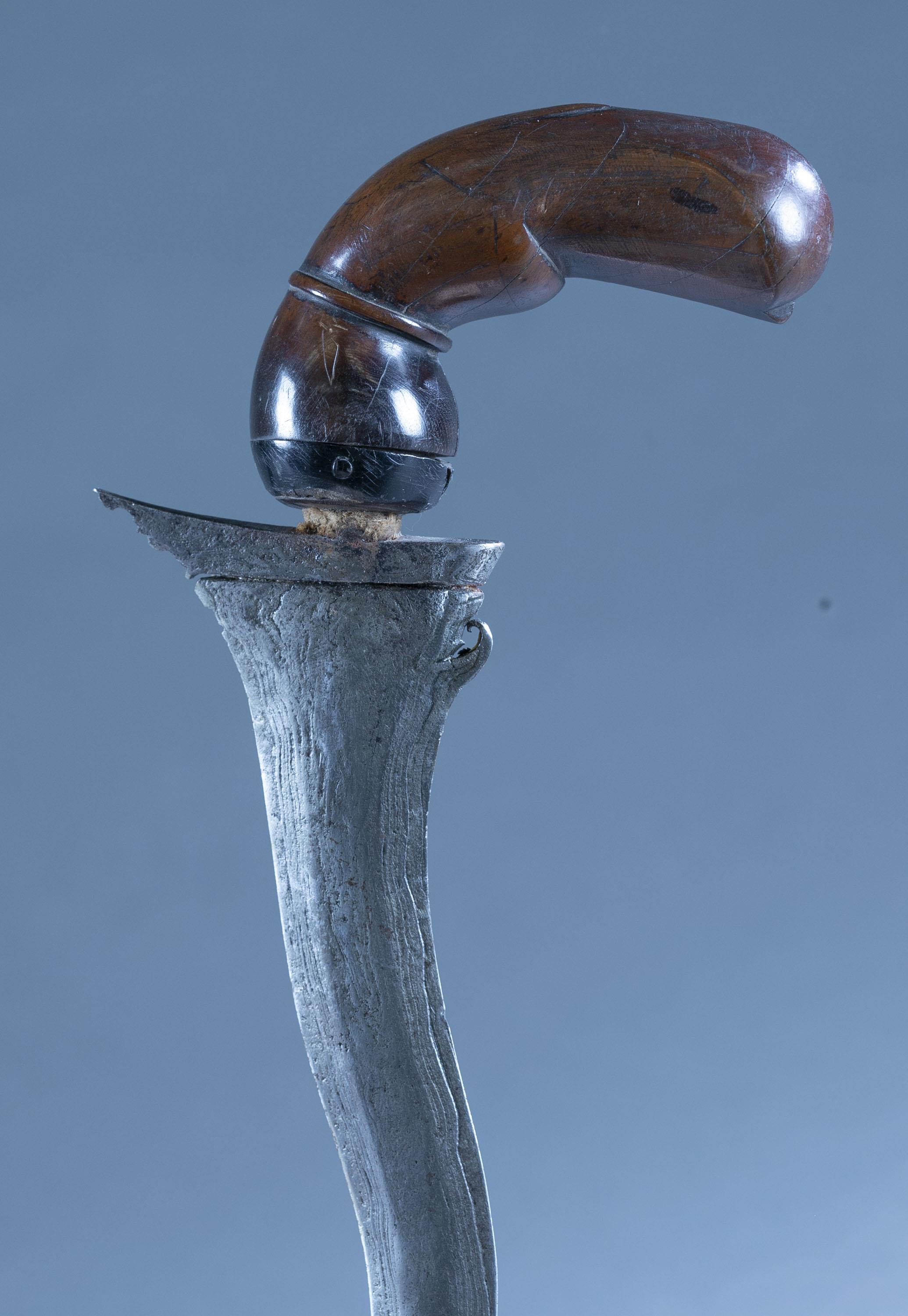 Indonesian keris sword with scabbard