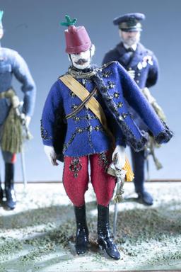 13 K.U.K. Austrian Military Krauhs Figurines