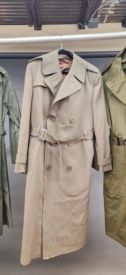 4 Cold War/ Vietnam War overcoats