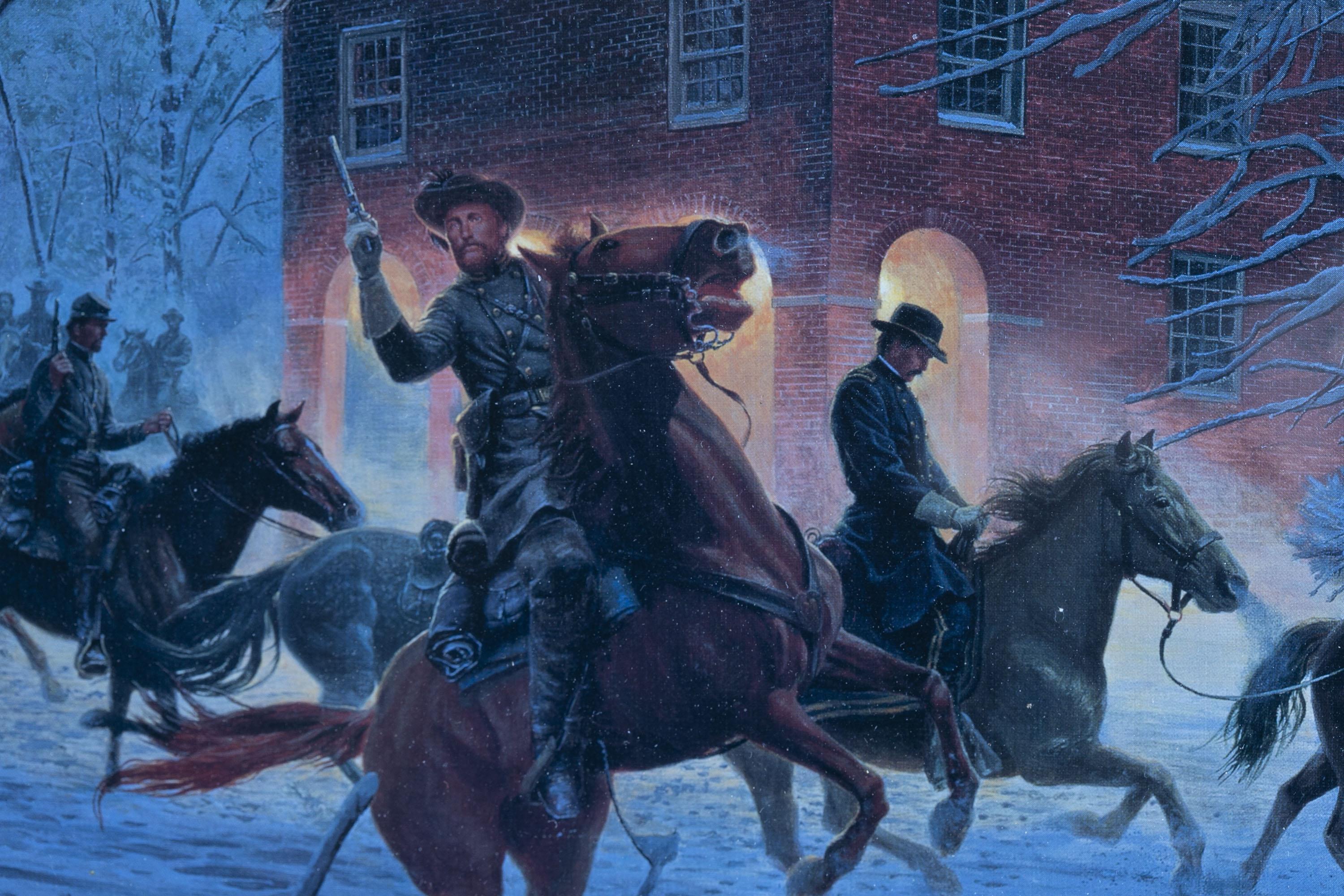 Mort Kunstler "The Fairfax Raid" giclee