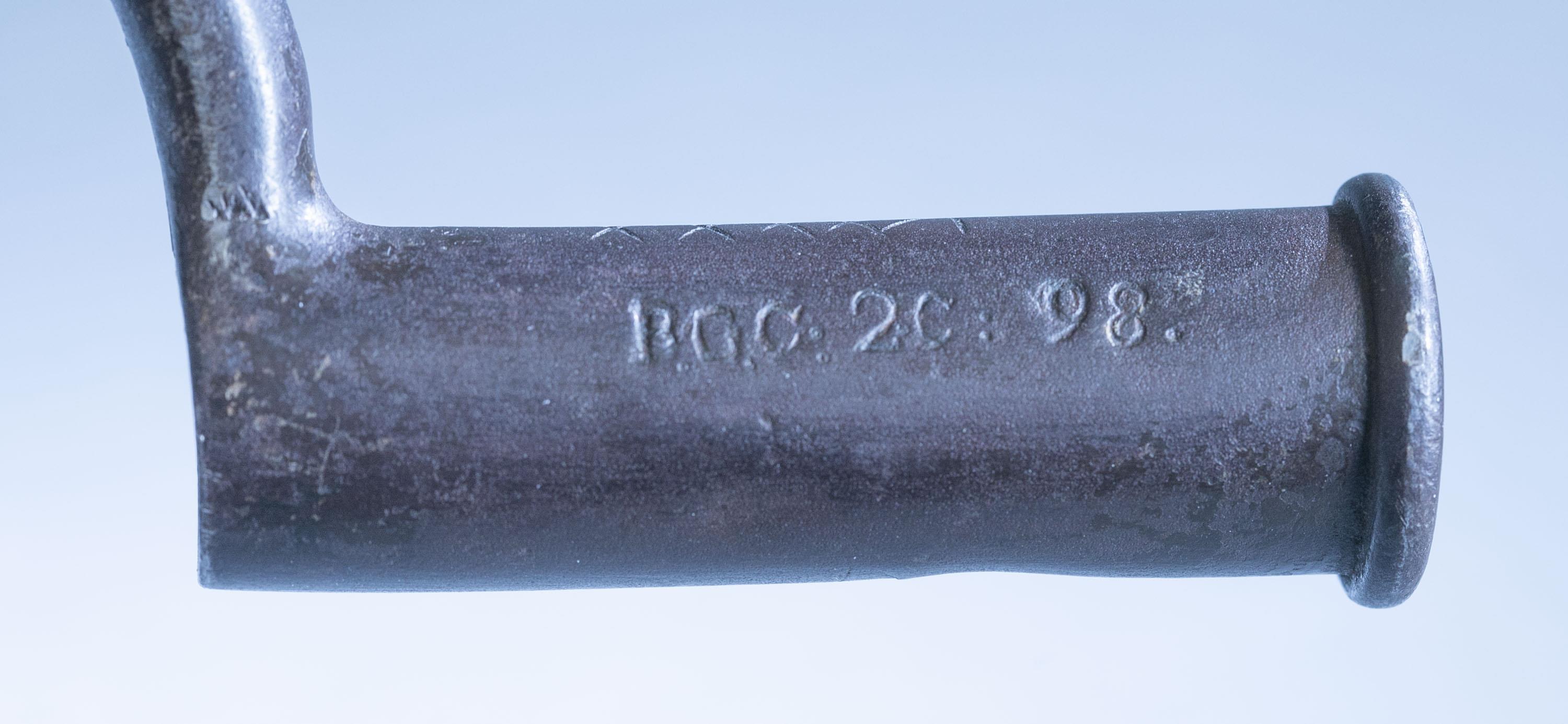 Danish-Norway M1765-69-74 bayonet