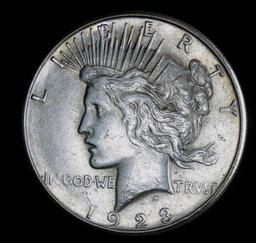 1923 S SILVER PEACE DOLLAR COIN NICE HIGH GRADE COIN!!!!