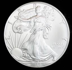 2017 1OZ .999 FINE SILVER AMERICAN EAGLE