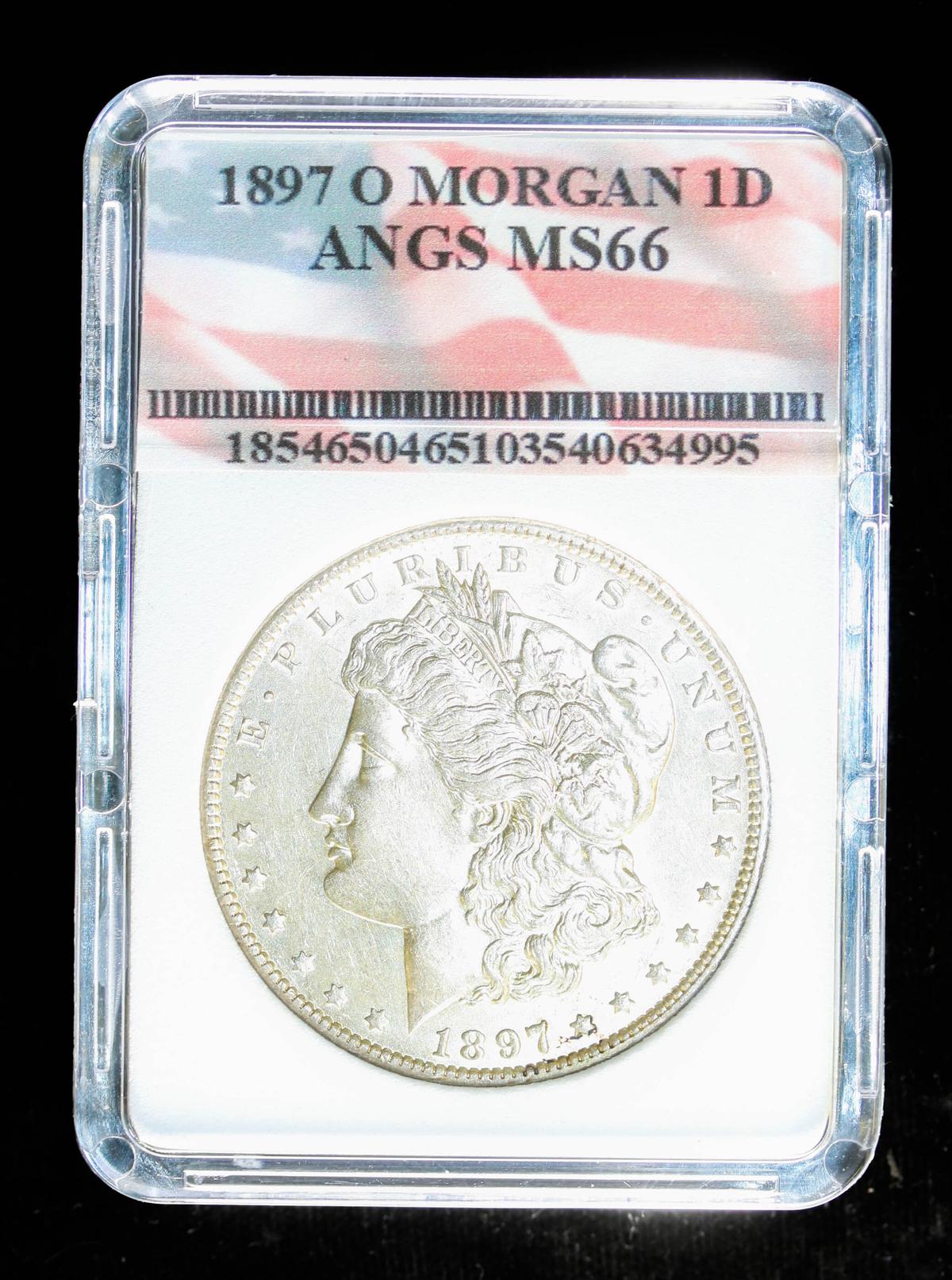 1897 O SILVER MORGAN DOLLAR COIN GRADE GEM MS BU UNC MS++++ COIN!!!!