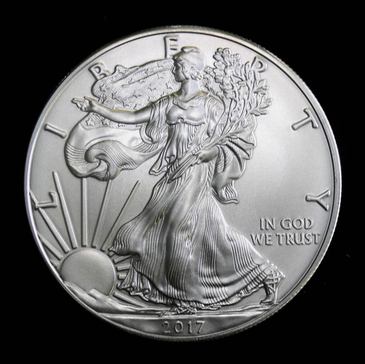 2017 1OZ .999 FINE SILVER AMERICAN EAGLE