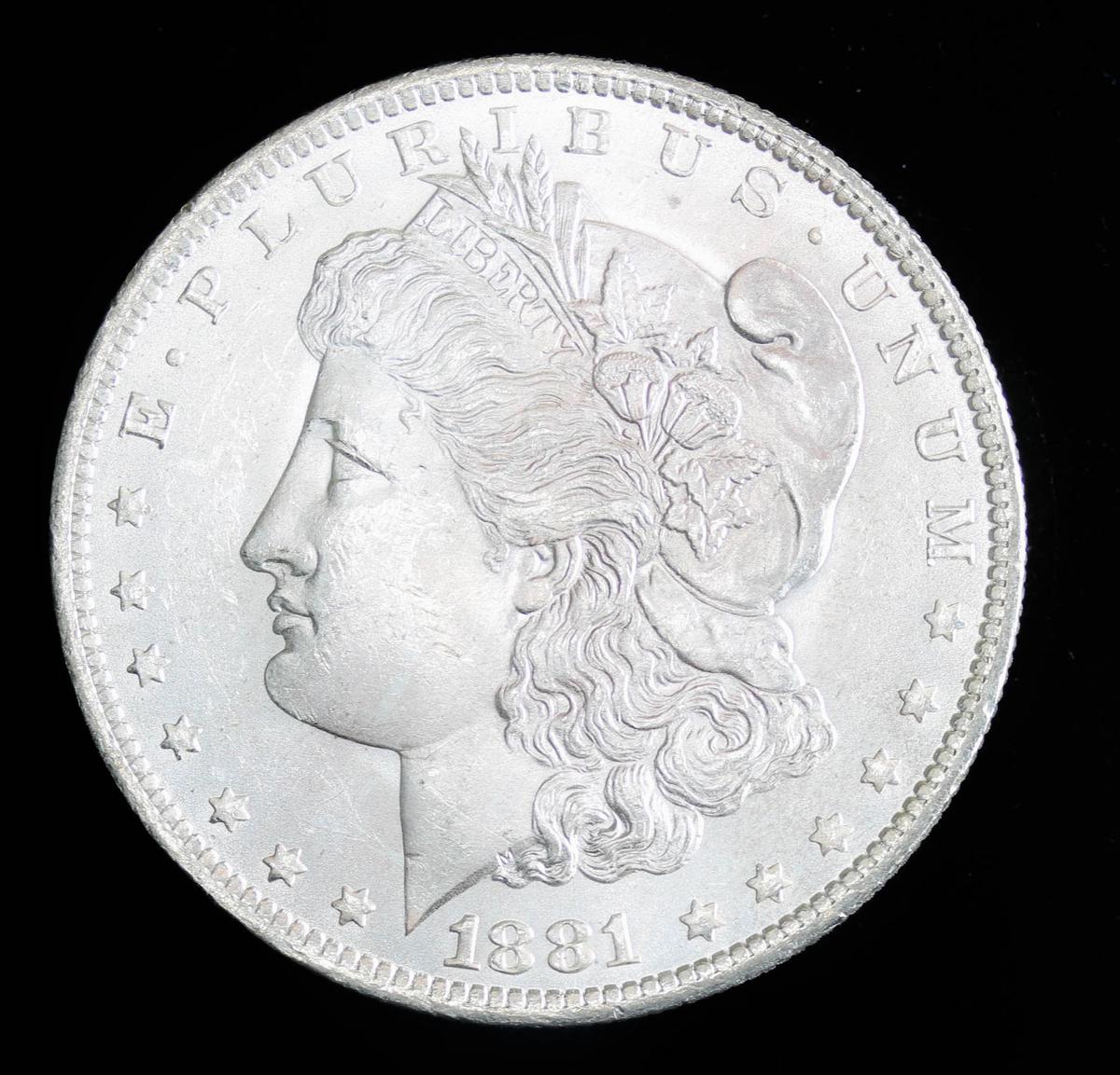 1881 O SILVER MORGAN DOLLAR COIN GRADE GEM MS BU UNC MS++++ COIN!!!!