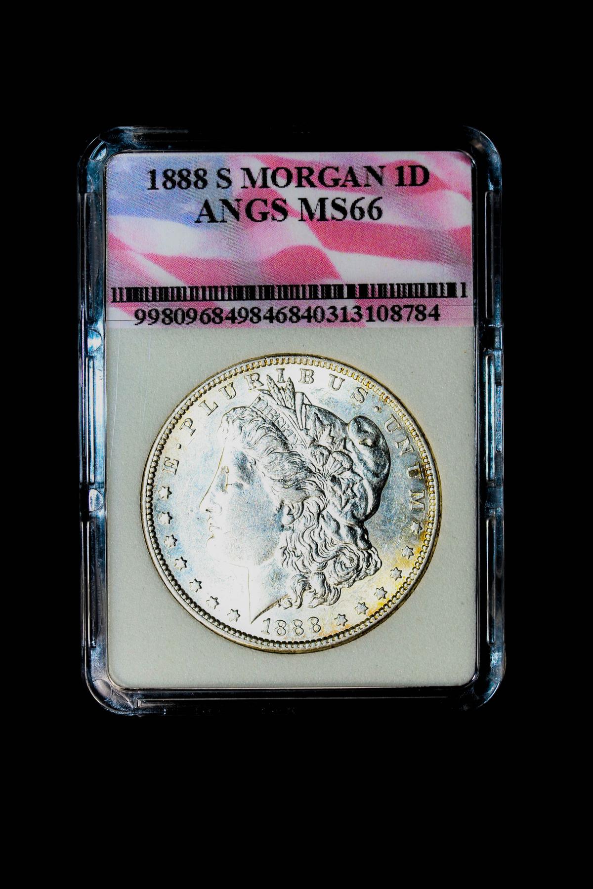 1888 S SILVER MORGAN DOLLAR COIN GRADE GEM MS BU UNC MS++++ COIN!!!!