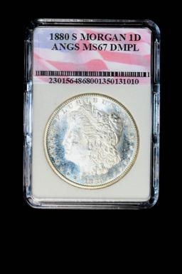 1880 S SILVER MORGAN DOLLAR COIN GRADE GEM MS BU UNC MS++++ DMPL!!!!