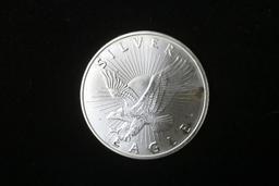 1oz .999 FINE SILVER AMERICAN EAGLE COIN