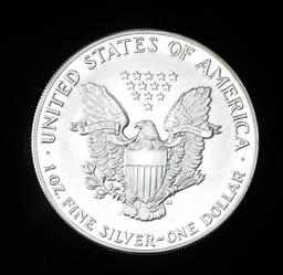 1986 1oz .999 FINE SILVER AMERICAN EAGLE COIN GEM BU UNC+++