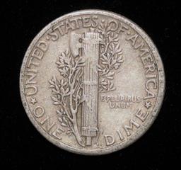 1926 MERCURY SILVER DIME COIN
