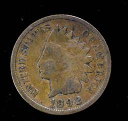 1892 INDIAN HEAD CENT PENNY COIN