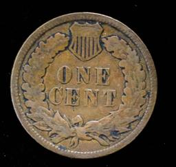 1892 INDIAN HEAD CENT PENNY COIN