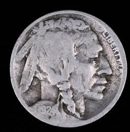 1924 D BUFFALO HEAD NICKEL COIN
