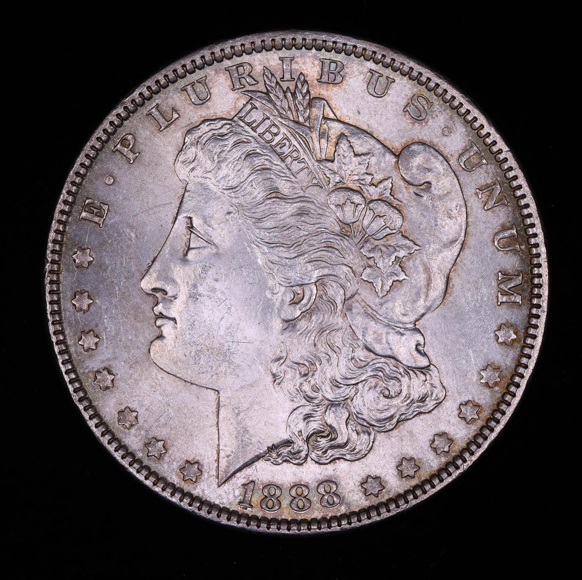 1888 MORGAN SILVER DOLLAR COIN GEM BU UNC MS++++