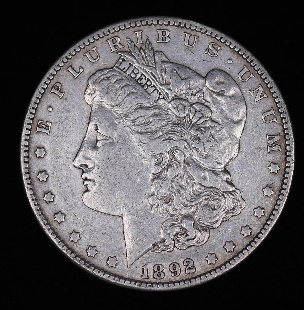 1892 O MORGAN SILVER DOLLAR COIN