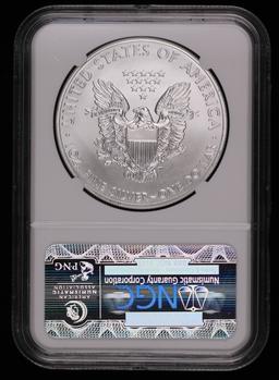 2014 1OZ AMERICAN SILVER EAGLE COIN NGC MS70 FIRST RELEASE