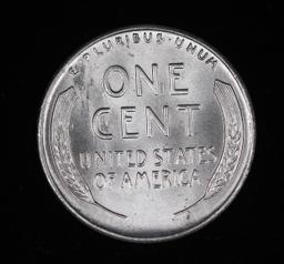 1943 STEEL WHEAT CENT PENNY COIN GEM BU UNC MS+++