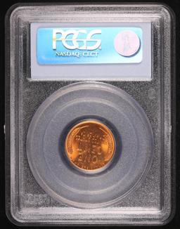1958 D PENNY COIN PCGS MS66RD