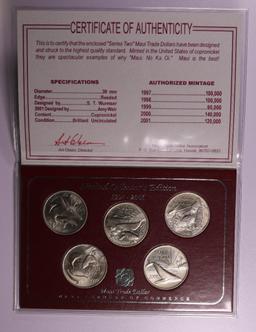 MAUI TRADE DOLLARS LIMITED COLLECTOR'S EDITION 1997-2001