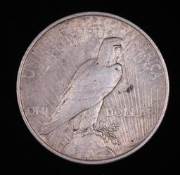 1922 PEACE SILVER DOLLAR COIN