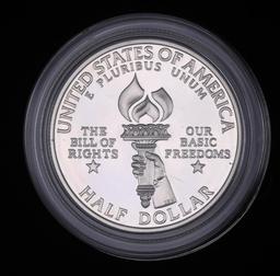 1993 US COMMEMORATIVE SILVER HALF DOLLAR PROOF COIN **MADISON**