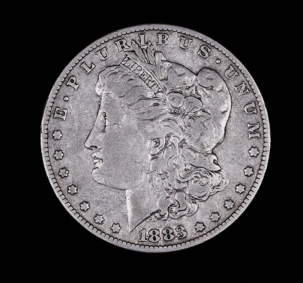 1883 MORGAN SILVER DOLLAR COIN