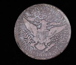 1895 BARBER SILVER HALF DOLLAR COIN