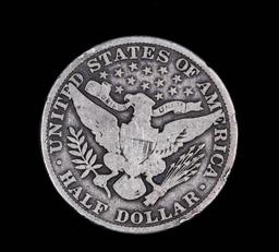 1915 BARBER SILVER HALF DOLLAR COIN