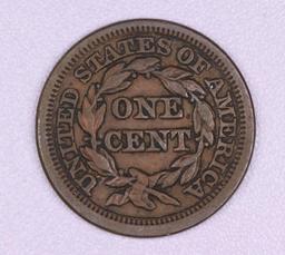 1848 US LARGE CENT COPPER COIN