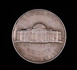 1950 D JEFFERSON NICKEL COIN