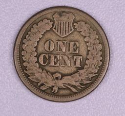 1860 INDIAN HEAD CENT PENNY COIN