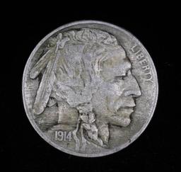 1914 BUFFALO NICKEL COIN