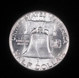 1951 FRANKLIN SILVER HALF DOLLAR COIN UNCIRCULATED++