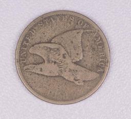 1858 FLYING EAGLE US CENT PENNY COIN **SMALL LETTERS**