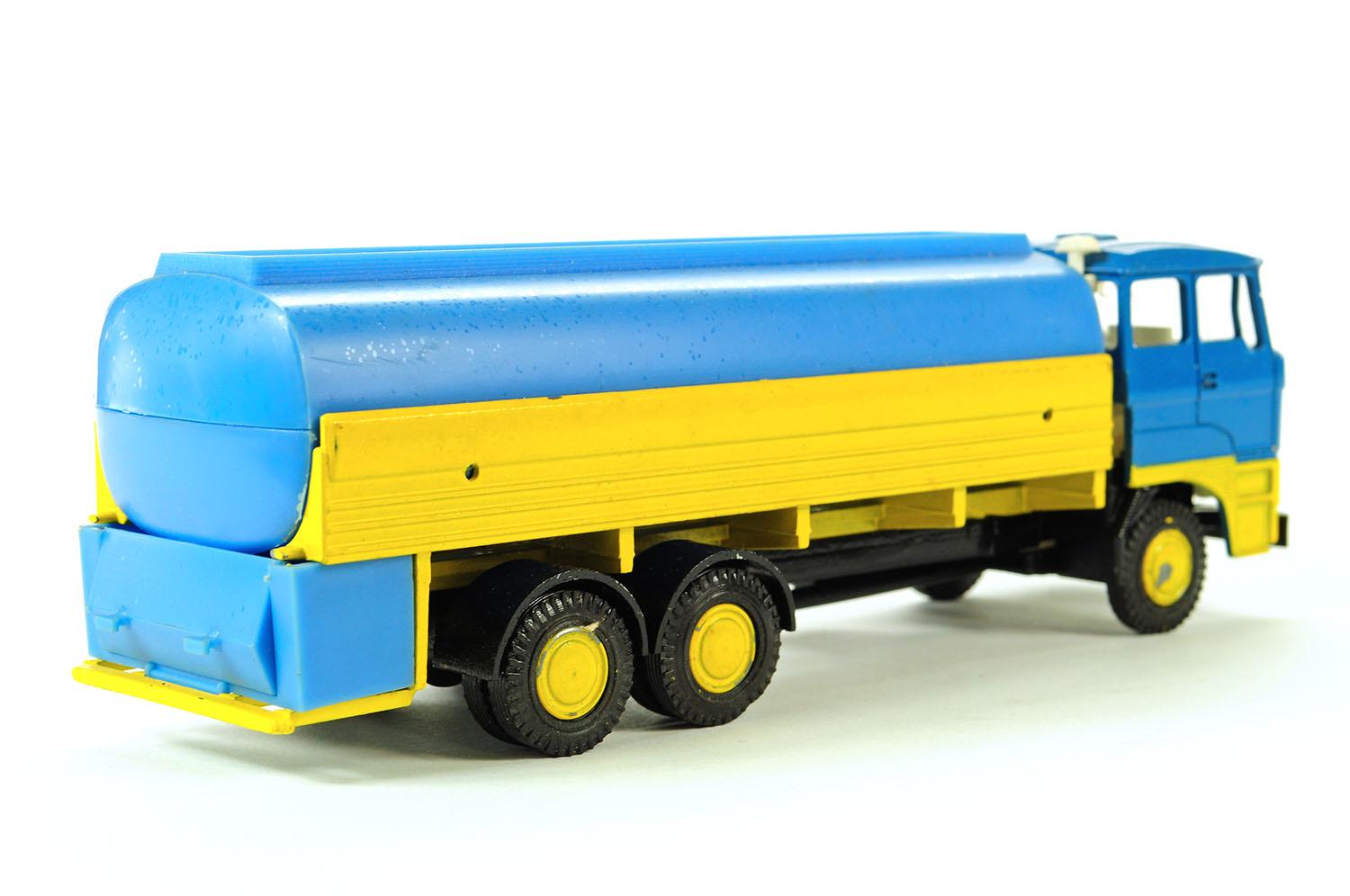 DAF Tanker Truck - Blue/Yellow