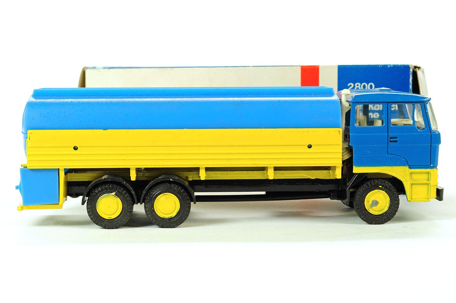 DAF Tanker Truck - Blue/Yellow