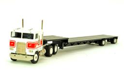 Freightliner COE Tractor w/Flatbed Trailer - Dallas Mavis