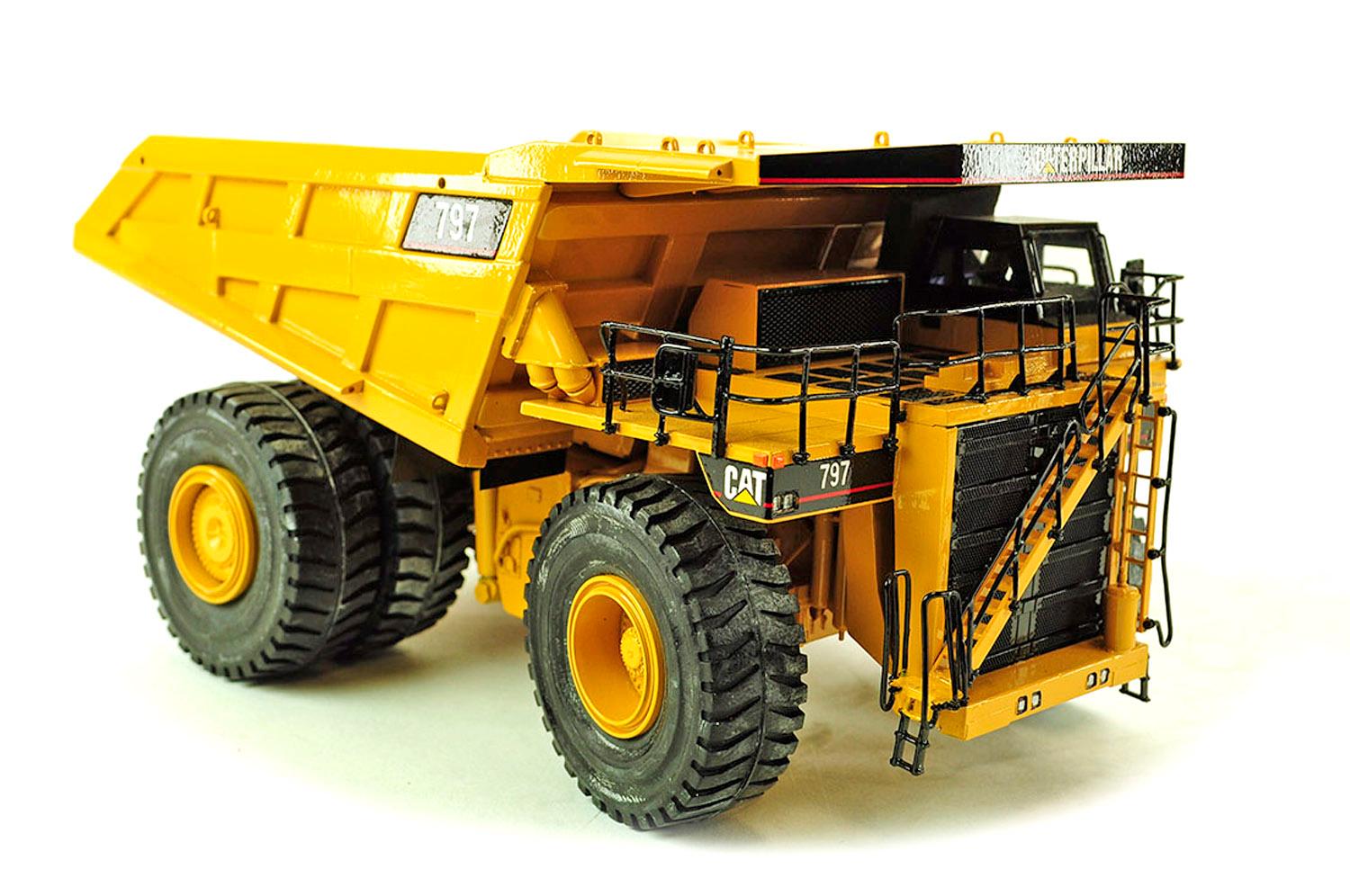 Caterpillar 797 Off Road Mining Truck - Brass