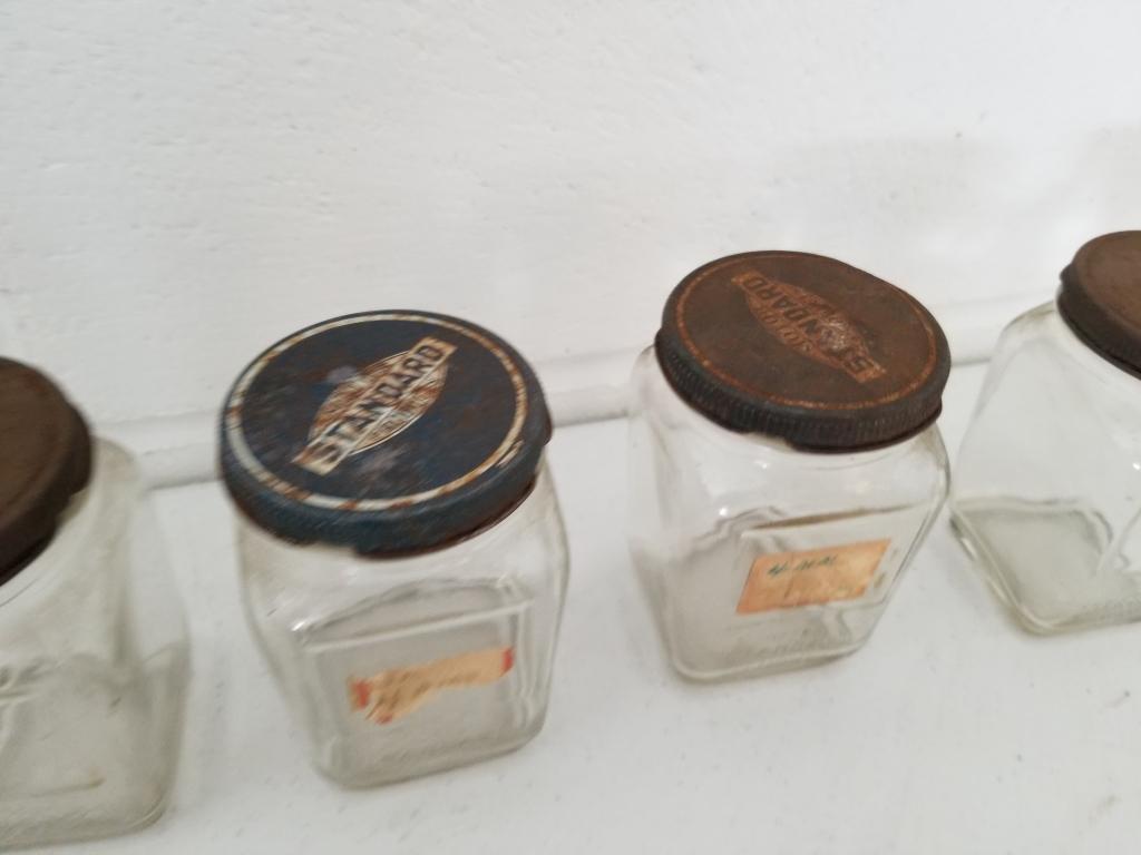 Standard Motor Products Embossed Glass Jars Set