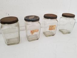 Standard Motor Products Embossed Glass Jars Set