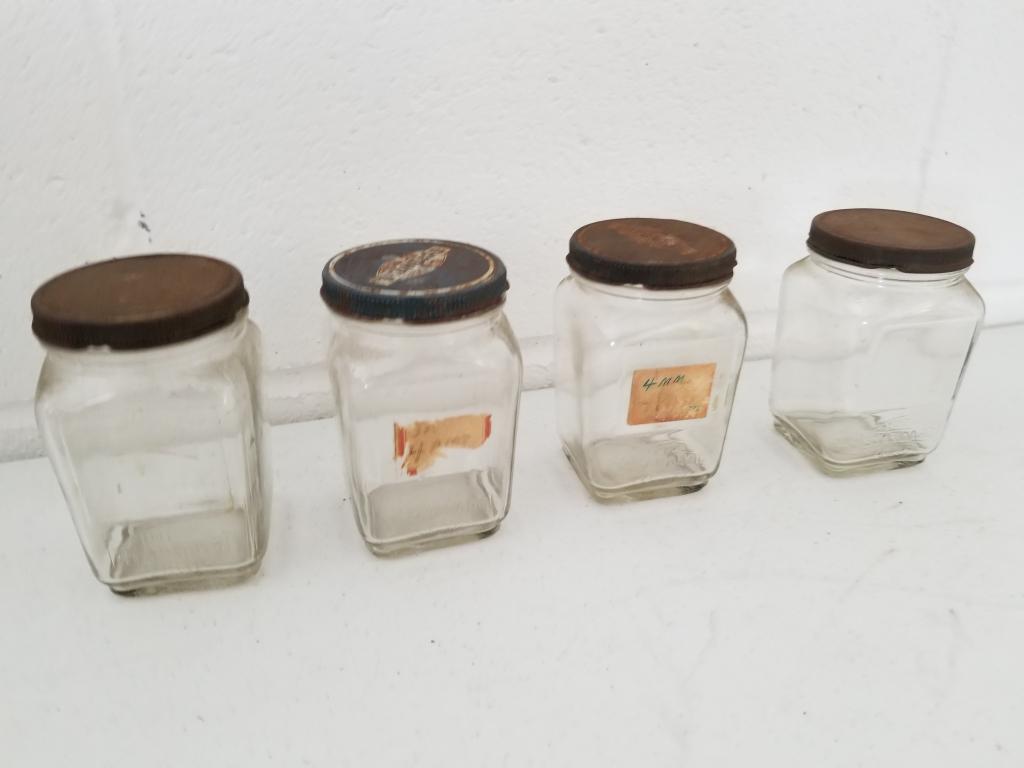 Standard Motor Products Embossed Glass Jars Set