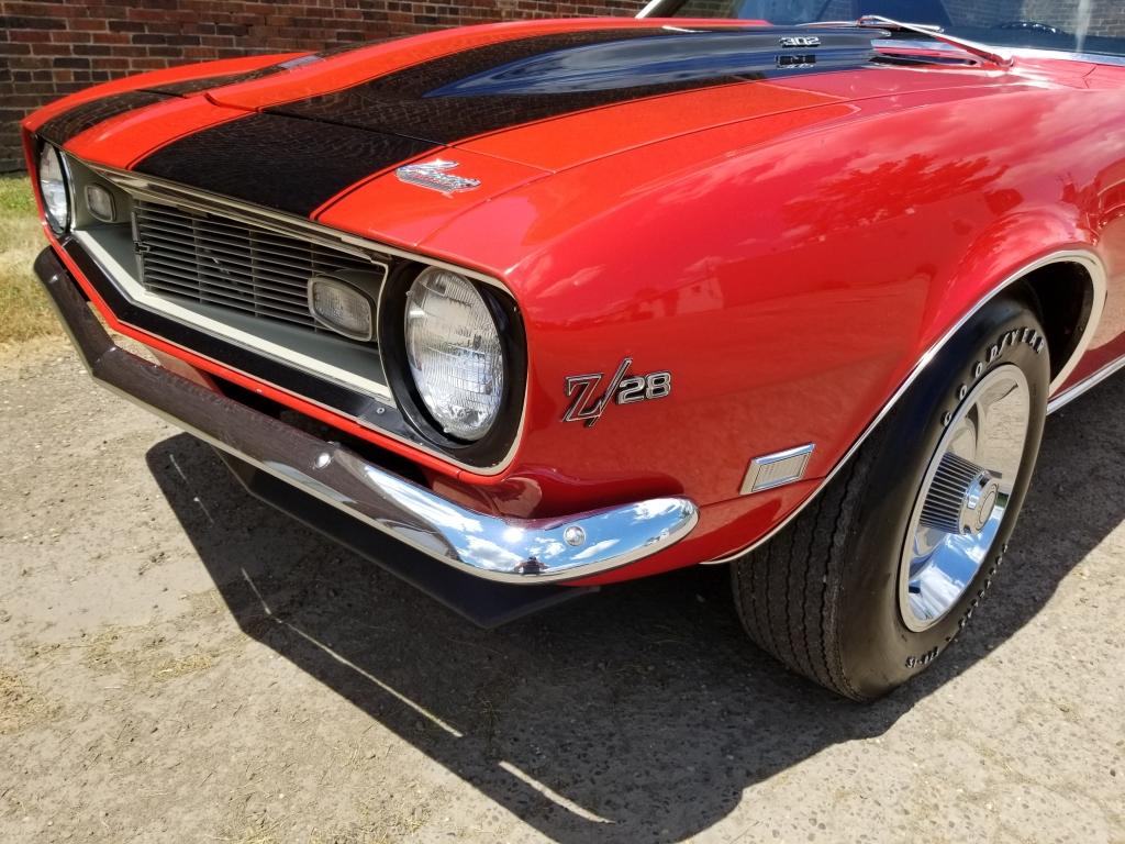 1968 Chevrolet Camaro Z28 302 4sp