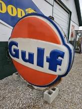 Gulf Double Sided Light Up Sign 7' Round