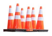 New/Unused Safety Highway Cones (50 count)