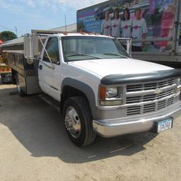 '98 Chevy C3500-HD 1 ton flat bed